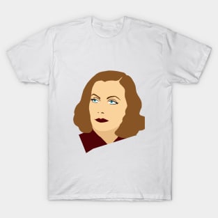 Greta Garbo Portrait T-Shirt